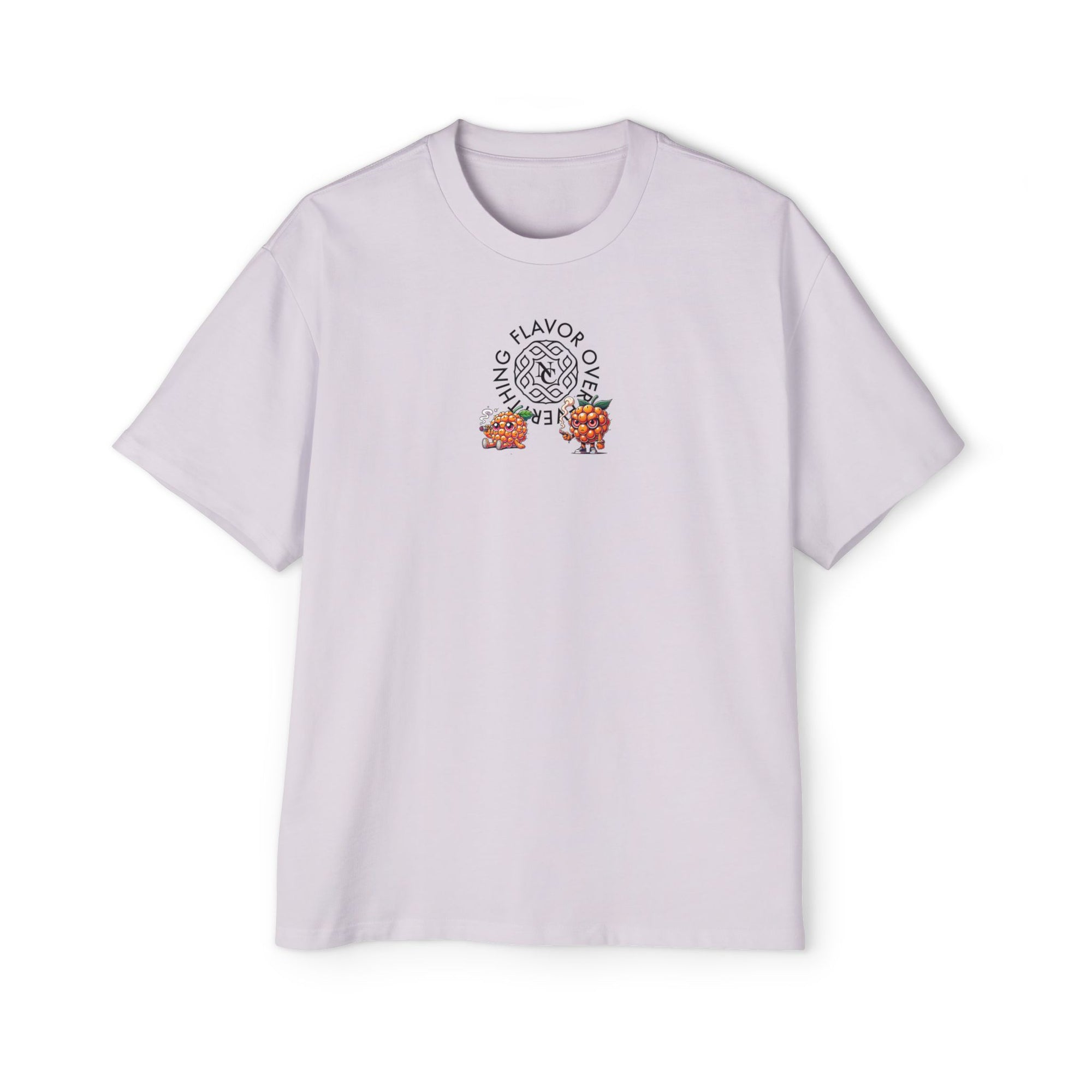 Orange Berry Oversized Tee