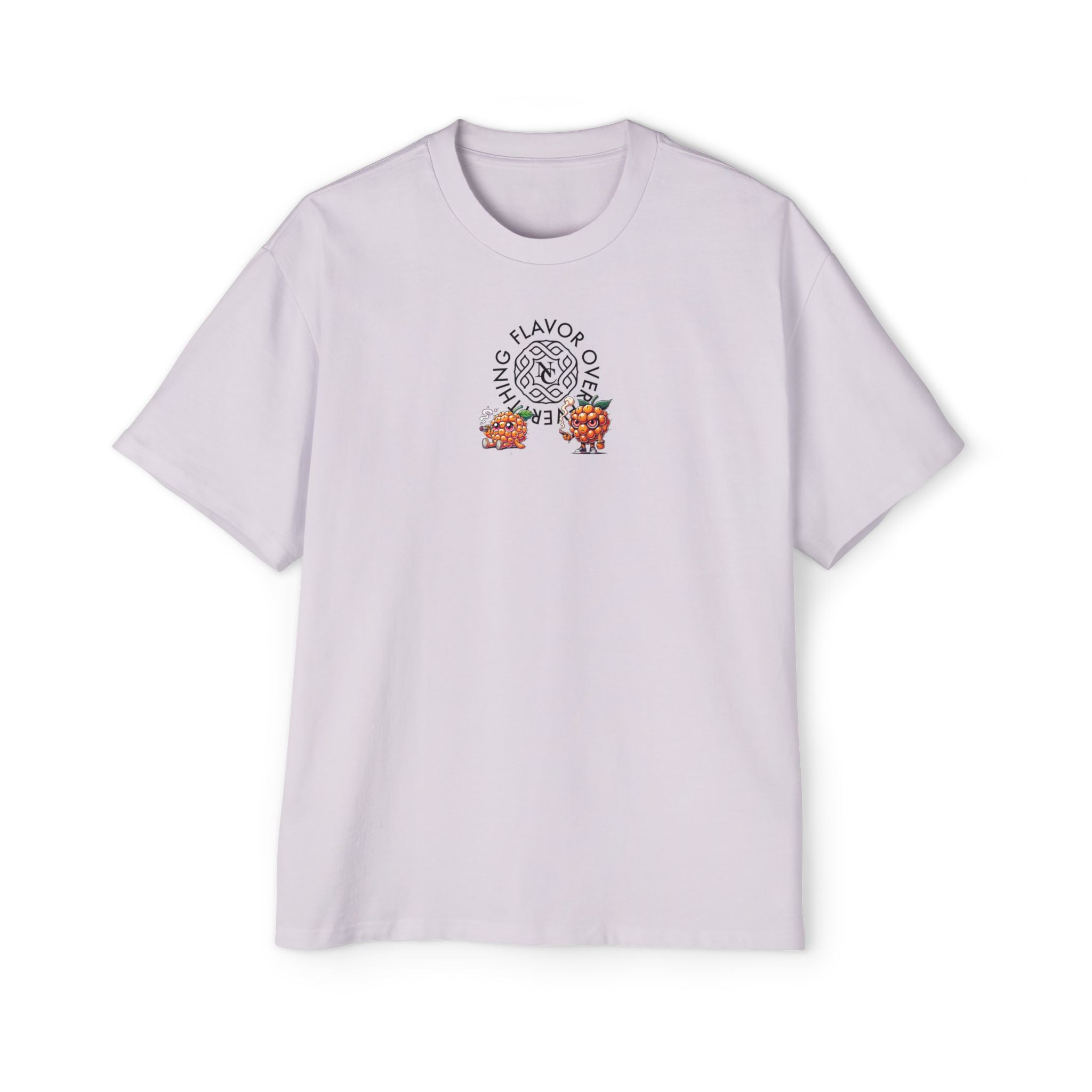 Orange Berry Oversized Tee