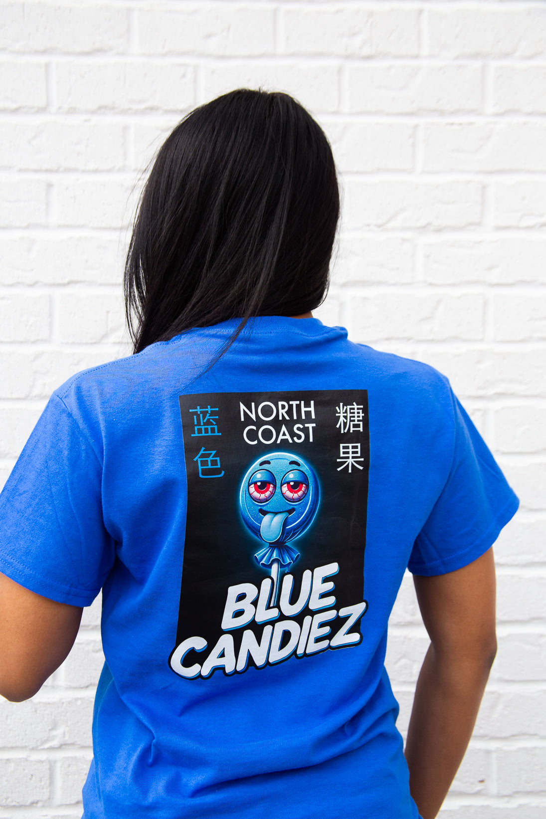 Blue Candiez Pocket Tee