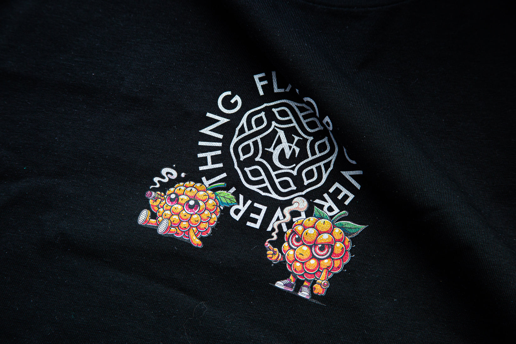 Orange Berry Oversized Tee
