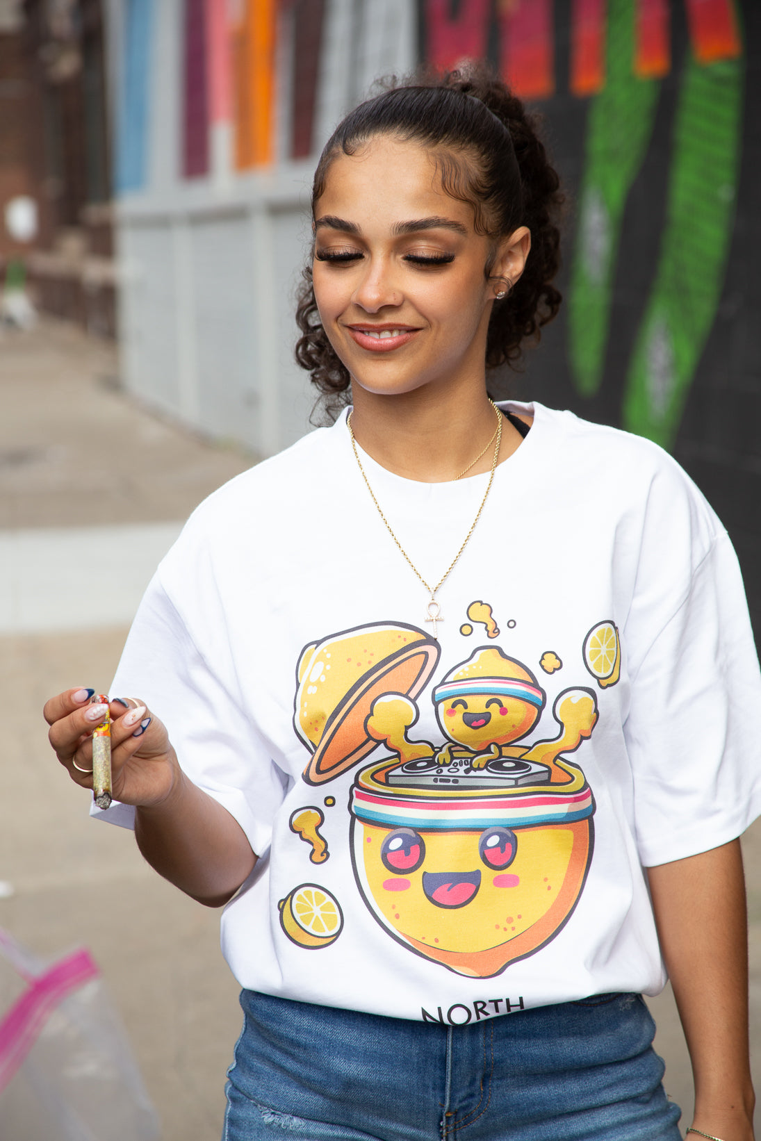 Lemon Head Oversized Tee