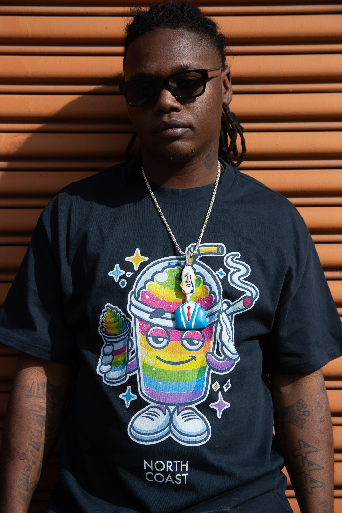 Rainbow Zlush Oversized Tee