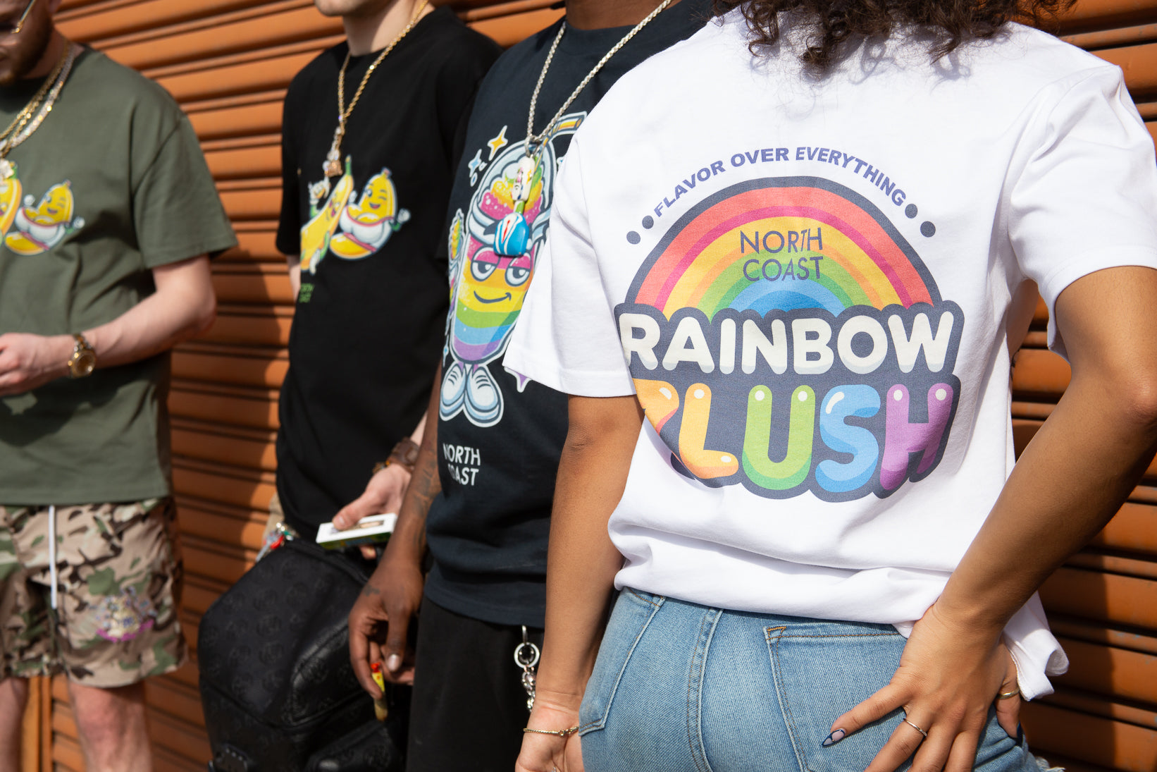 Rainbow Zlush Oversized Tee